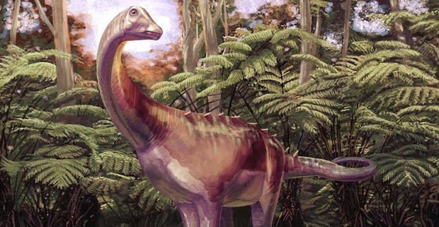 antarctic titanosaur dinosaur forest reconstruction full width andrew mcafee carnegie museum of natural history jpg thumb 1920 1920