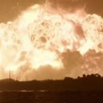 cbsn fusion blue origin rocket explodes in spectacular fireball thumbnail