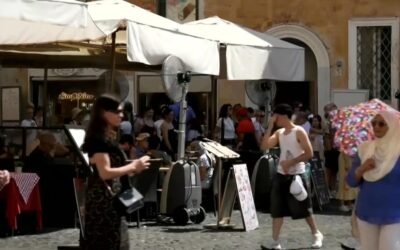 cbsn fusion europeans seek relief from extreme temperatures thumbnail