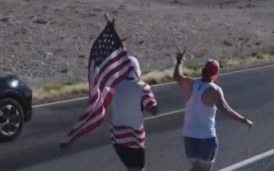 cbsn fusion group running american flag from coast to coast thumbnail