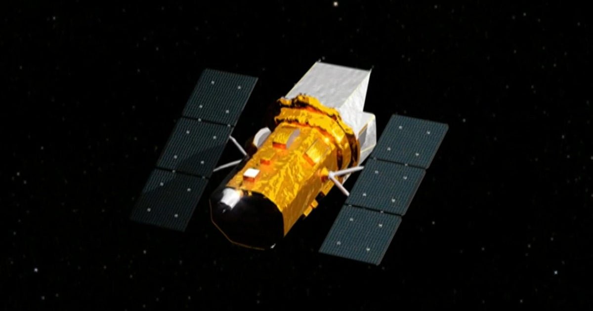 cbsn fusion nasas unprecedented rescue mission to save aging telescope from falling to earth thumbnail