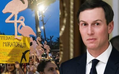 cbsn fusion ongoing protests in albania over luxury tourism resort backed by jared kushner thumbnail