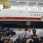 cbsn fusion trump unveils new air force one gifted qatar thumbnail