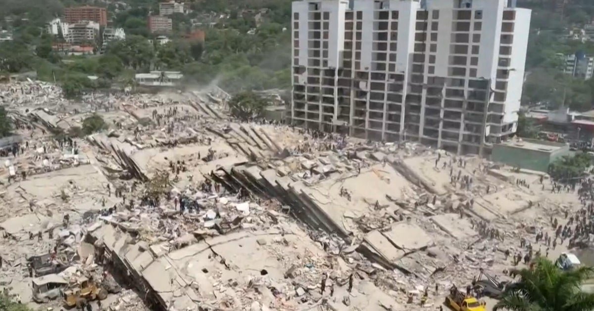 cbsn fusion venezuela earthquake death toll tops 900 rescuers race find survivors thumbnail