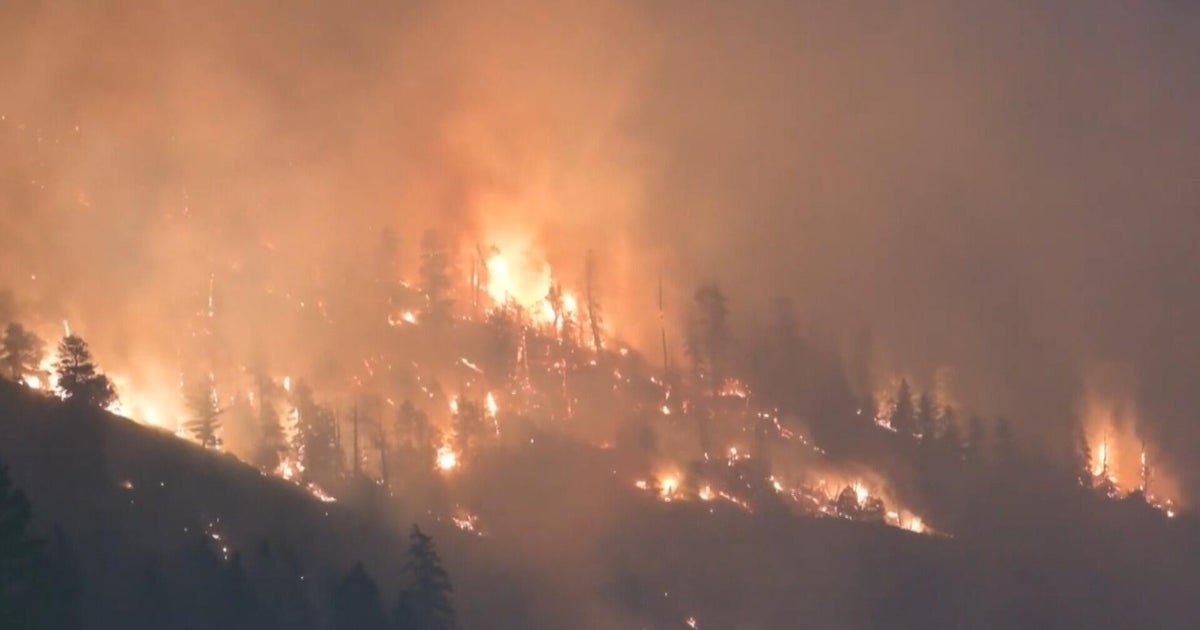 cbsn fusion wildfires in colorado rapidly spread destroying buildings and forcing evacuations thumbnail