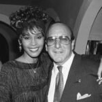 clive davis with whitney houston getty 1178645776