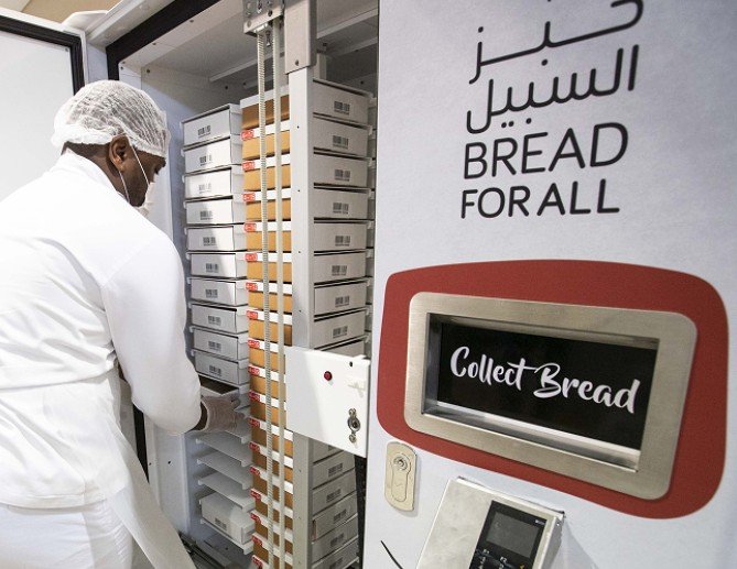 Free Bread Machines in Dubai Continue to Serve Fresh Loaves 24/7 2 bread for all