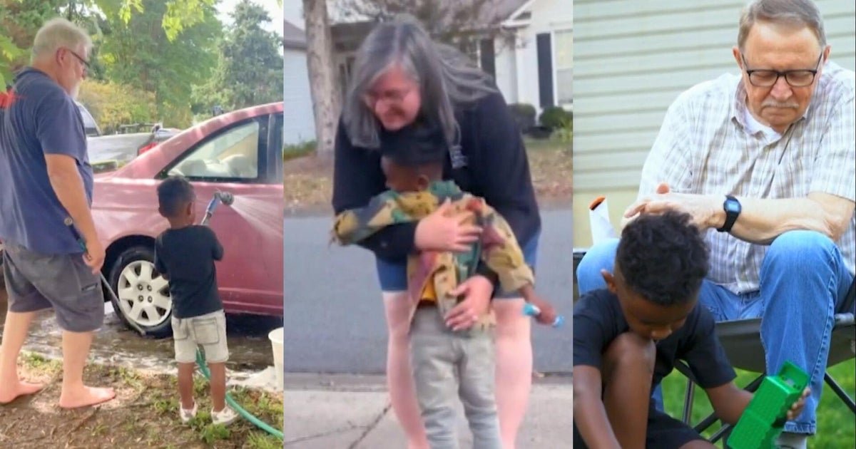 cbsn fusion 4 year old heals inner loneliness bringing neighborhood together thumbnail