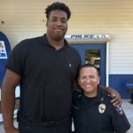 cbsn fusion 7 foot 3 former pro basketball player sworn in as texas police officer thumbnail
