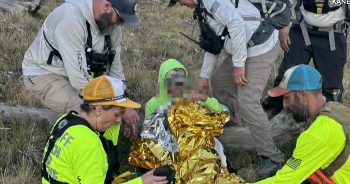 cbsn fusion 83 year old rescued near grand canyon after missing 2 days thumbnail