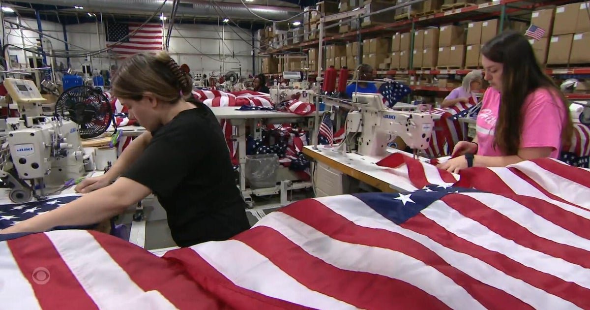 cbsn fusion annin flagmakers the oldest largest flagmaker in the us thumbnail