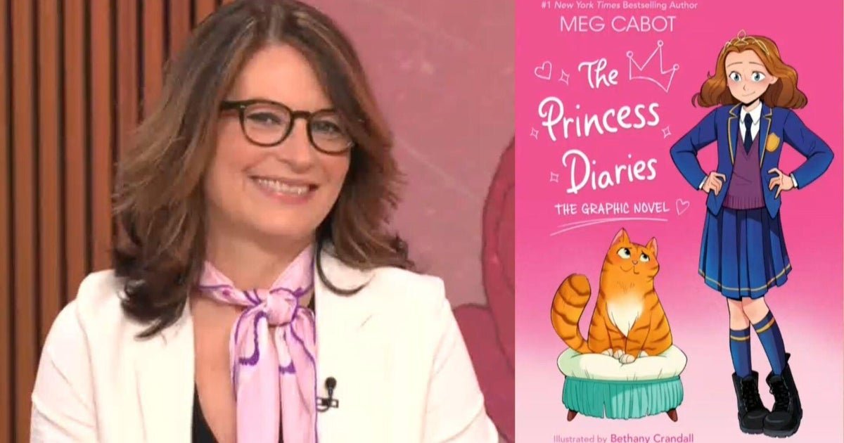 cbsn fusion author meg cabot revisits genovia with the princess diaries the graphic novel thumbnail