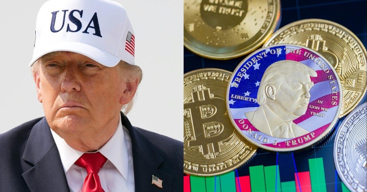cbsn fusion backlash over trump crypto profits new air force one jet thumbnail