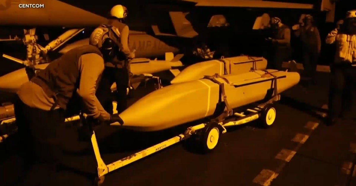 cbsn fusion concerns over us weapons getting depleted as us and iran continue to trade strikes thumbnail