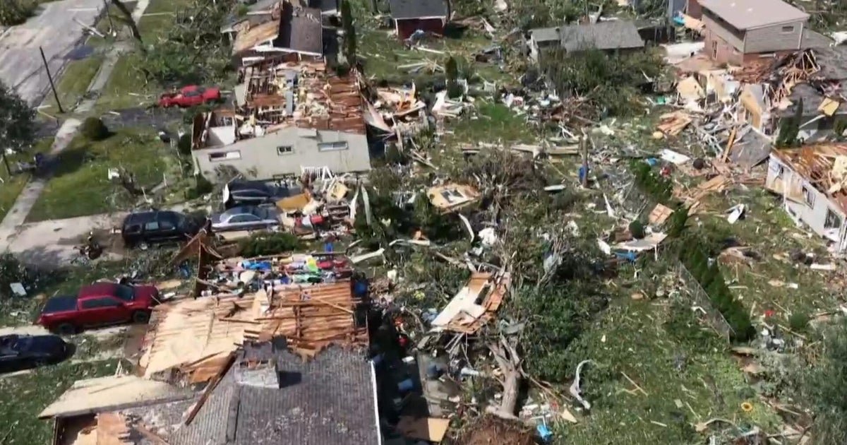 cbsn fusion extremely dangerous tornado tears through wisconsin in wild day of severe weather thumbnail