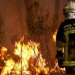 cbsn fusion firefighters battle france flames burned over week thumbnail