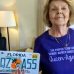 cbsn fusion florida dmv hands 76 year old license plate became talk senior community thumbnail