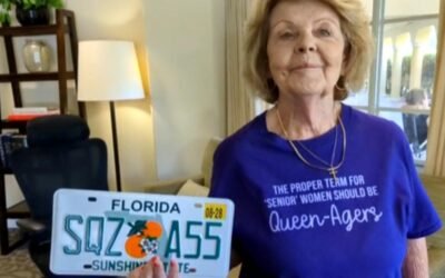 cbsn fusion florida dmv hands 76 year old license plate became talk senior community thumbnail