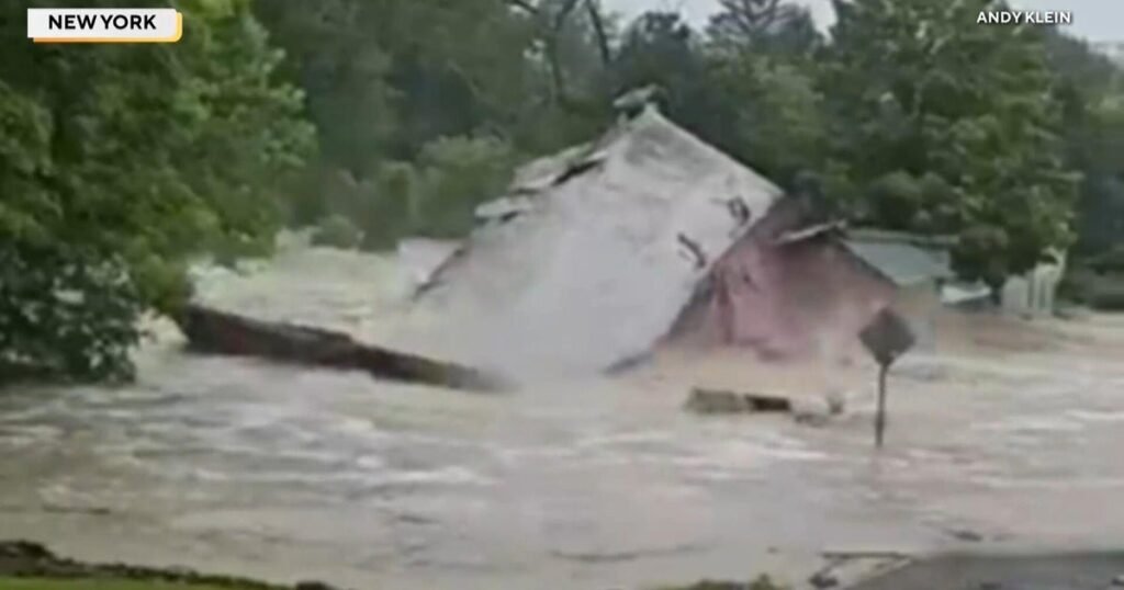 Historic flooding slams Northeast, causing major damage