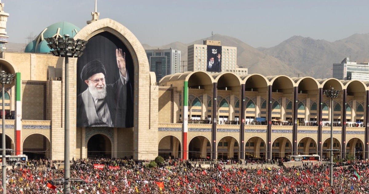 cbsn fusion iran begins funeral procession for slain supreme leader thumbnail
