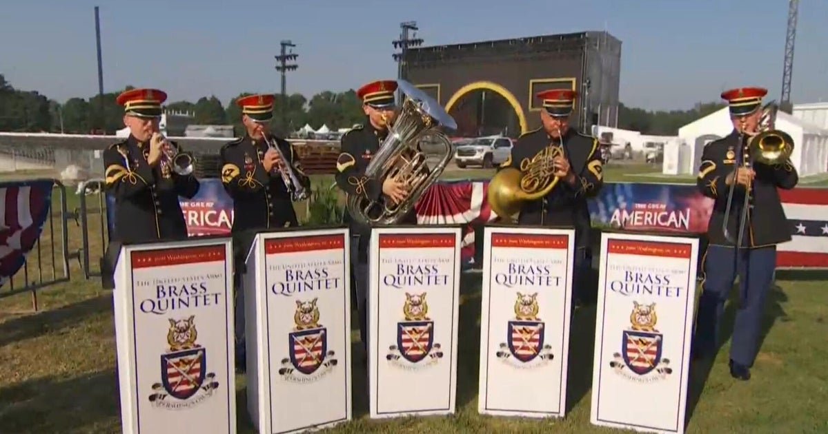 cbsn fusion meet the members of the us army brass quintet thumbnail
