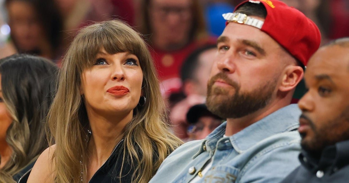 cbsn fusion more trucks unload outside madison square garden ahead speculated swift kelce wedding thumbnail