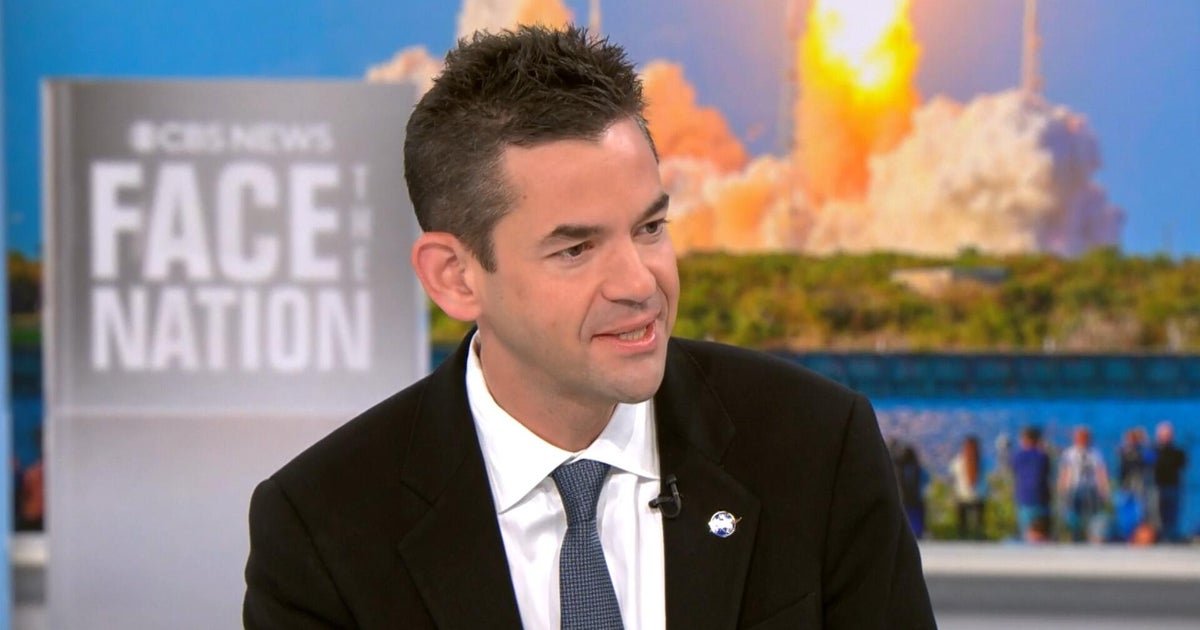 cbsn fusion nasa administrator says we are very much in a space race right now against china thumbnail
