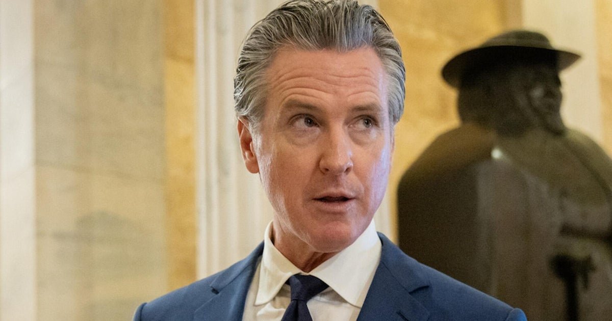 cbsn fusion newsom under investigation justice department thumbnail