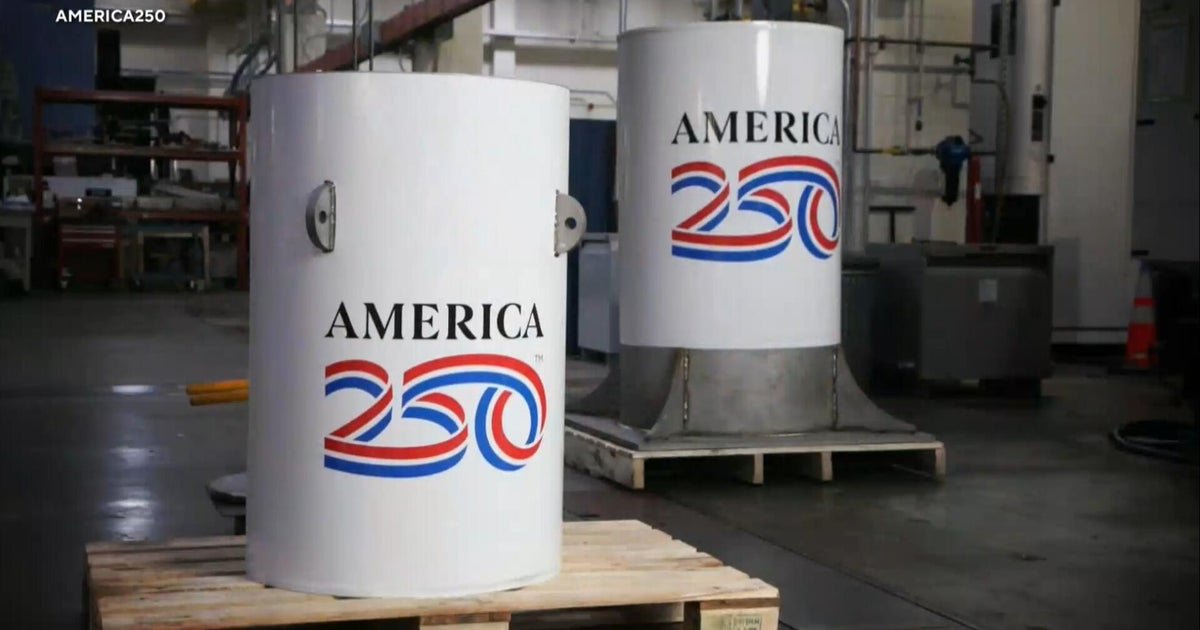 cbsn fusion philadelphia buries time capsule to commemorate americas 250th birthday thumbnail