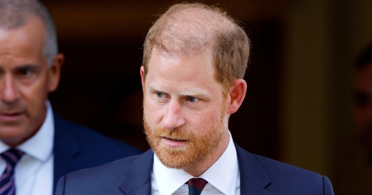 cbsn fusion prince harrys uk trip mired with family drama and daily mail verdict thumbnail