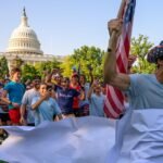 cbsn fusion relay for america runs flag san francisco dc message of unity thumbnail