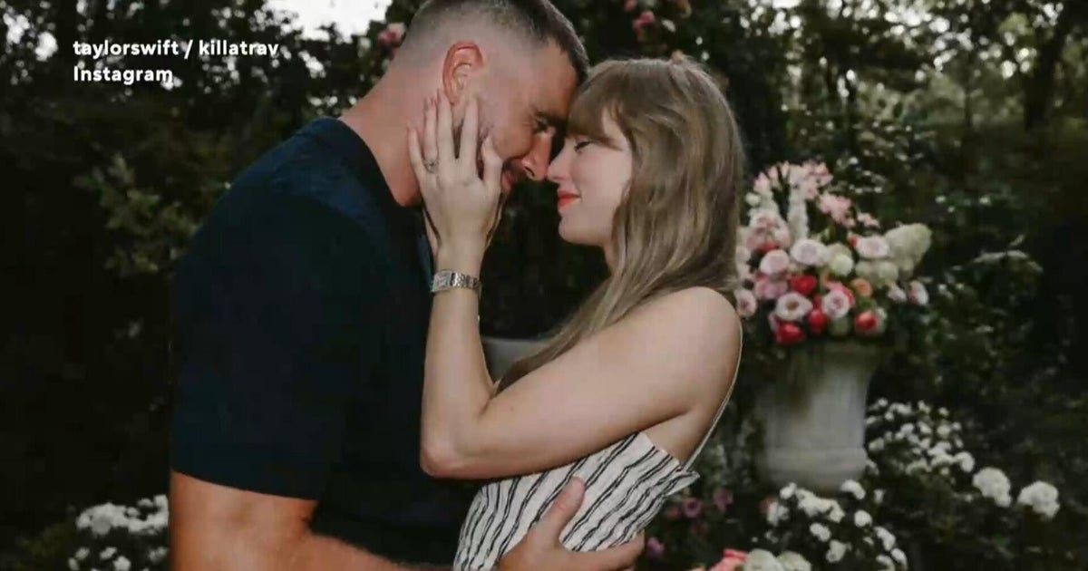 cbsn fusion taylor swift and travis kelce tie the knot at madison square garden thumbnail