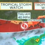 cbsn fusion track tropical storm berthas path through the gulf thumbnail