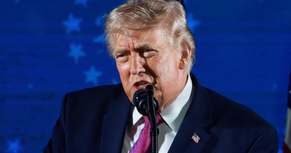 Trump delivers ominous warning to political opponents at America 250 event