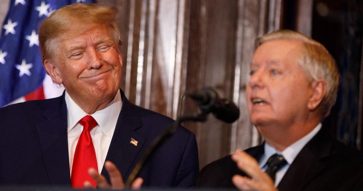 cbsn fusion trump lindsey grahams adversary turned friend eulogizes funeral thumbnail