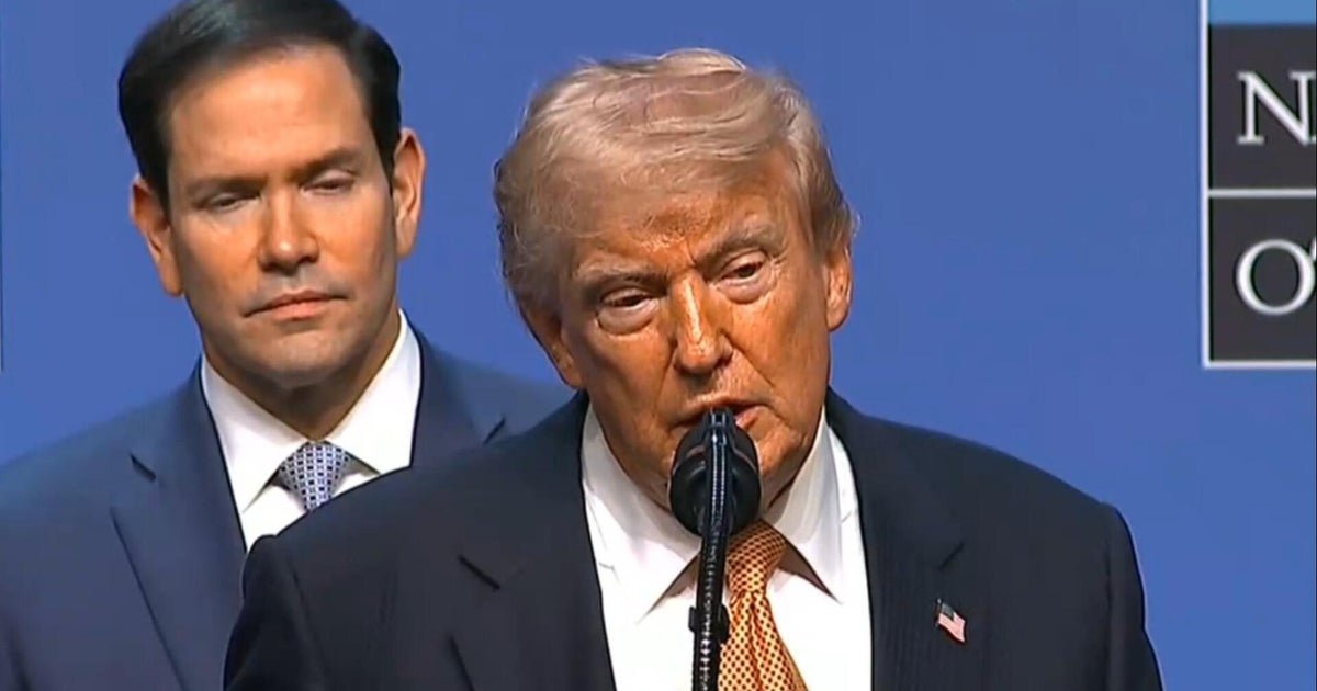 cbsn fusion trump warns iran missiles are locked and loaded if they attempt assassination thumbnail