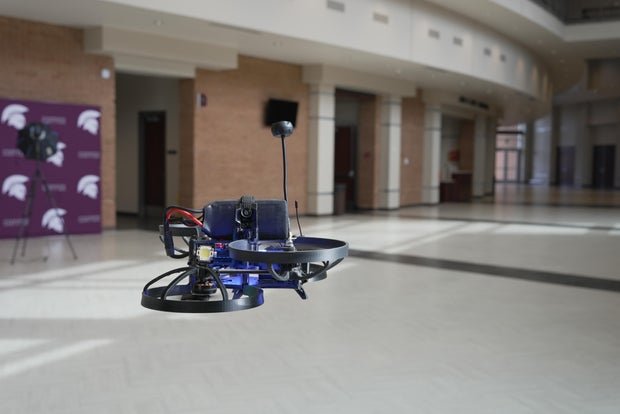 drone flying in coffeecountyhighschool cga2