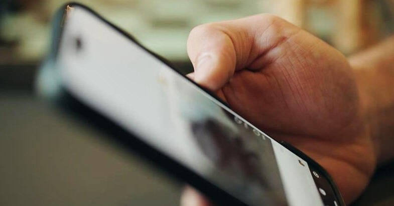 smartphone screen
