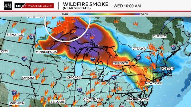 surface smoke wildfire