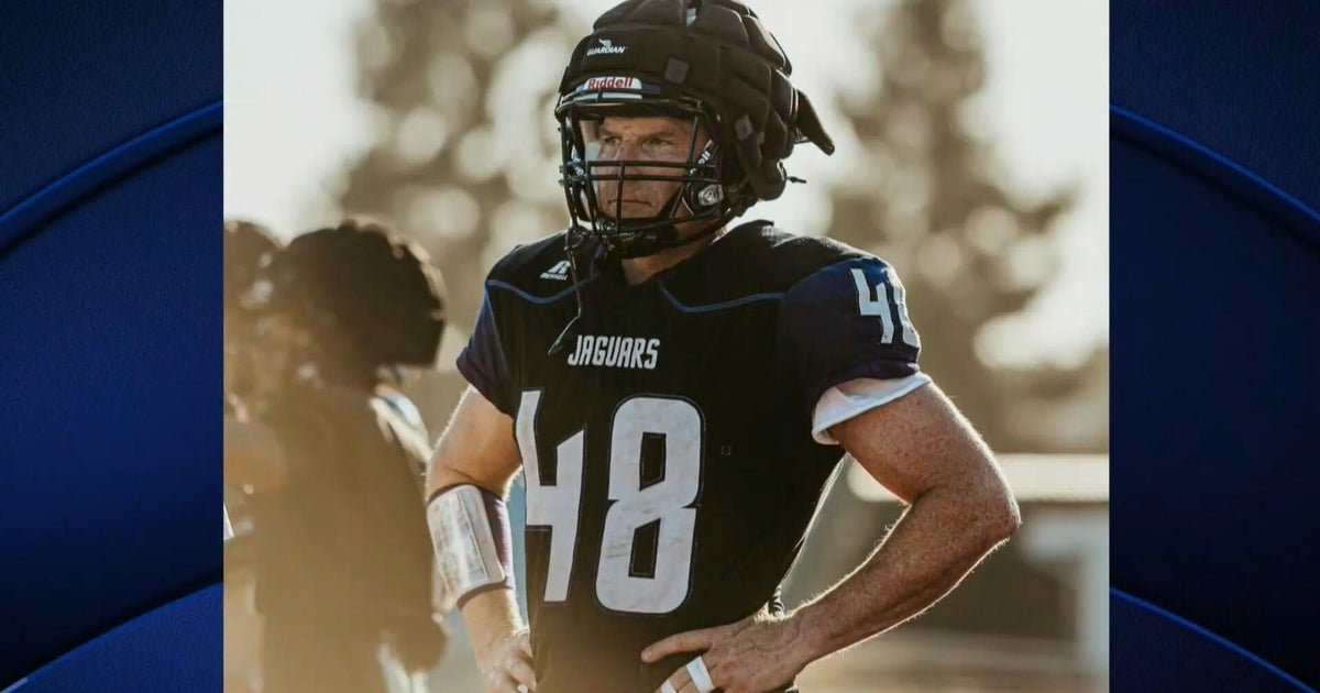 cbsn fusion 47 year old father walks onto san jose city college football team joy thumbnail