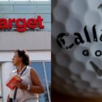 cbsn fusion callaway good good golf in crisis as shocking ad shows man shoving woman to the ground thumbnail