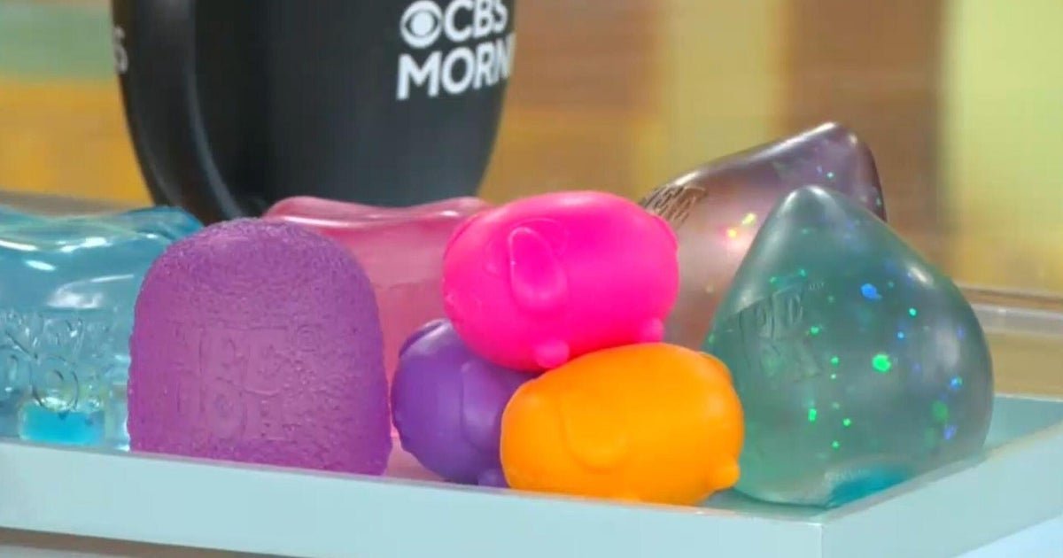 cbsn fusion experts urge parents exercise caution over popular squishy toys thumbnail
