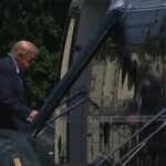 cbsn fusion federal investigation launched into air traffic incident involving trumps helicopter thumbnail