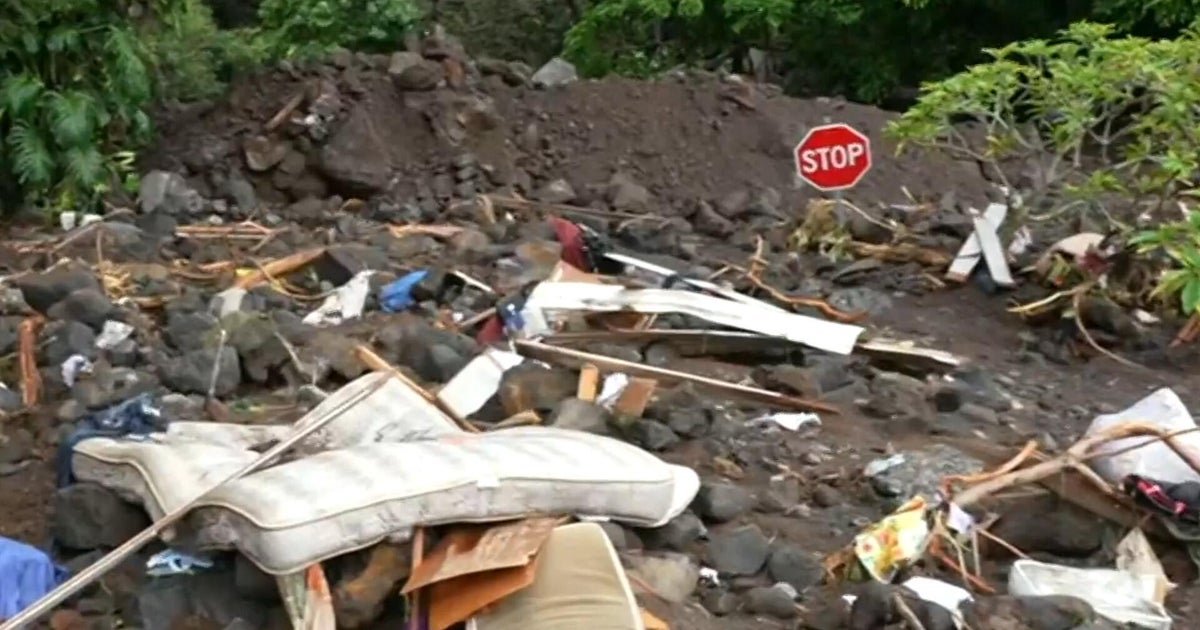 cbsn fusion hawaii reels aftermath hurricane lala thumbnail