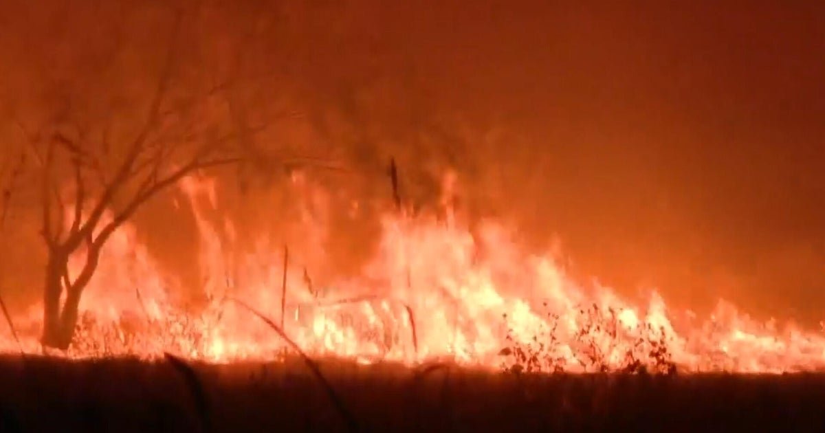 cbsn fusion heat fueled wildfires tear through us consuming thousands of acres thumbnail