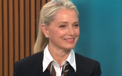 cbsn fusion katherine lanasa praises no nonsense real life nurses she shadowed for the pitt role thumbnail