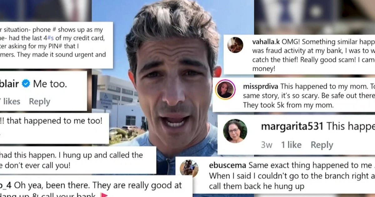 cbsn fusion matt gutman tells his own scam story amid a recent uptick thumbnail