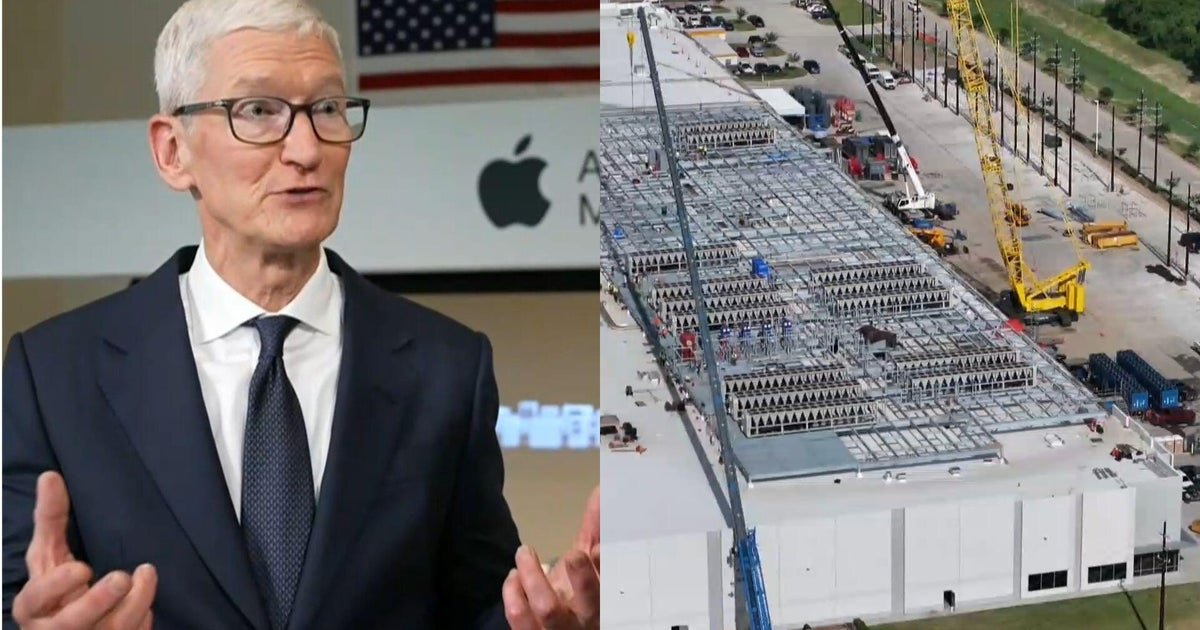 cbsn fusion outgoing apple ceo tim cook discusses new us manufacturing job impact and more thumbnail