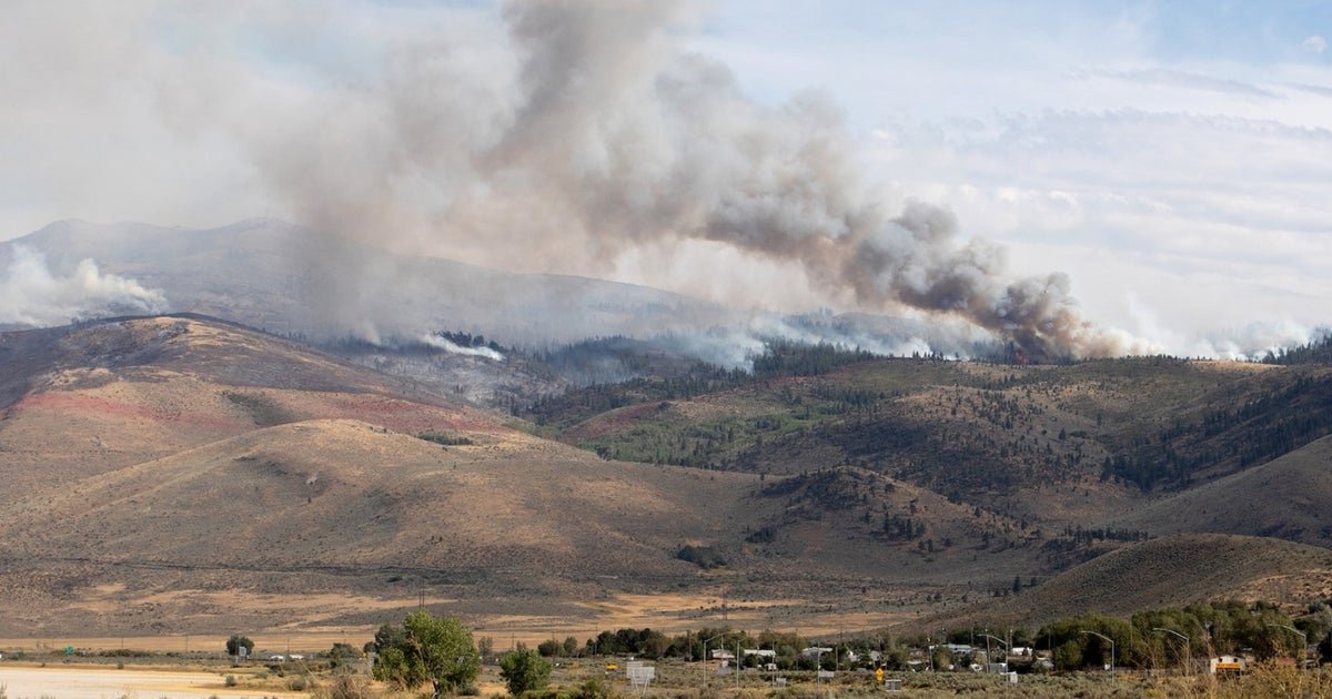 cbsn fusion reno residents grapple hawk fire no idea house survived thumbnail