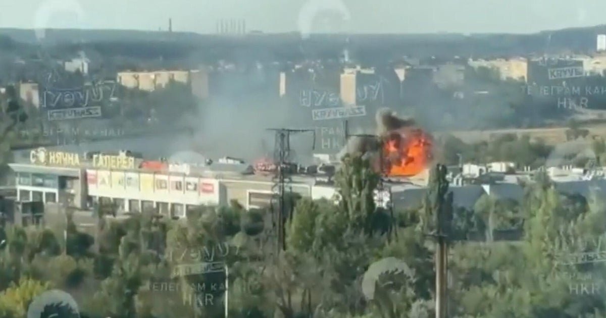 cbsn fusion russia attacks ukrainian shopping mall killing more than a dozen thumbnail